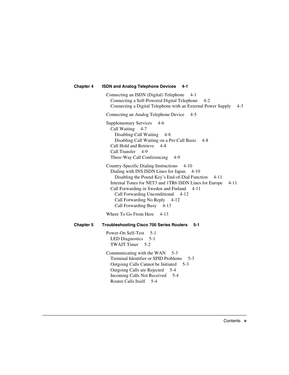 Cisco 700 User Manual | Page 5 / 118