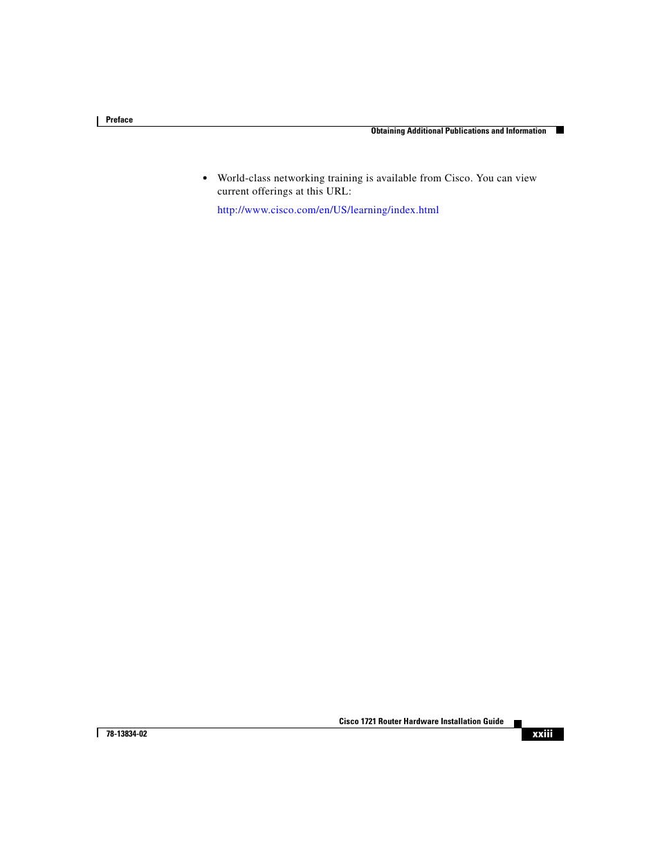 Cisco 1721 User Manual | Page 21 / 92