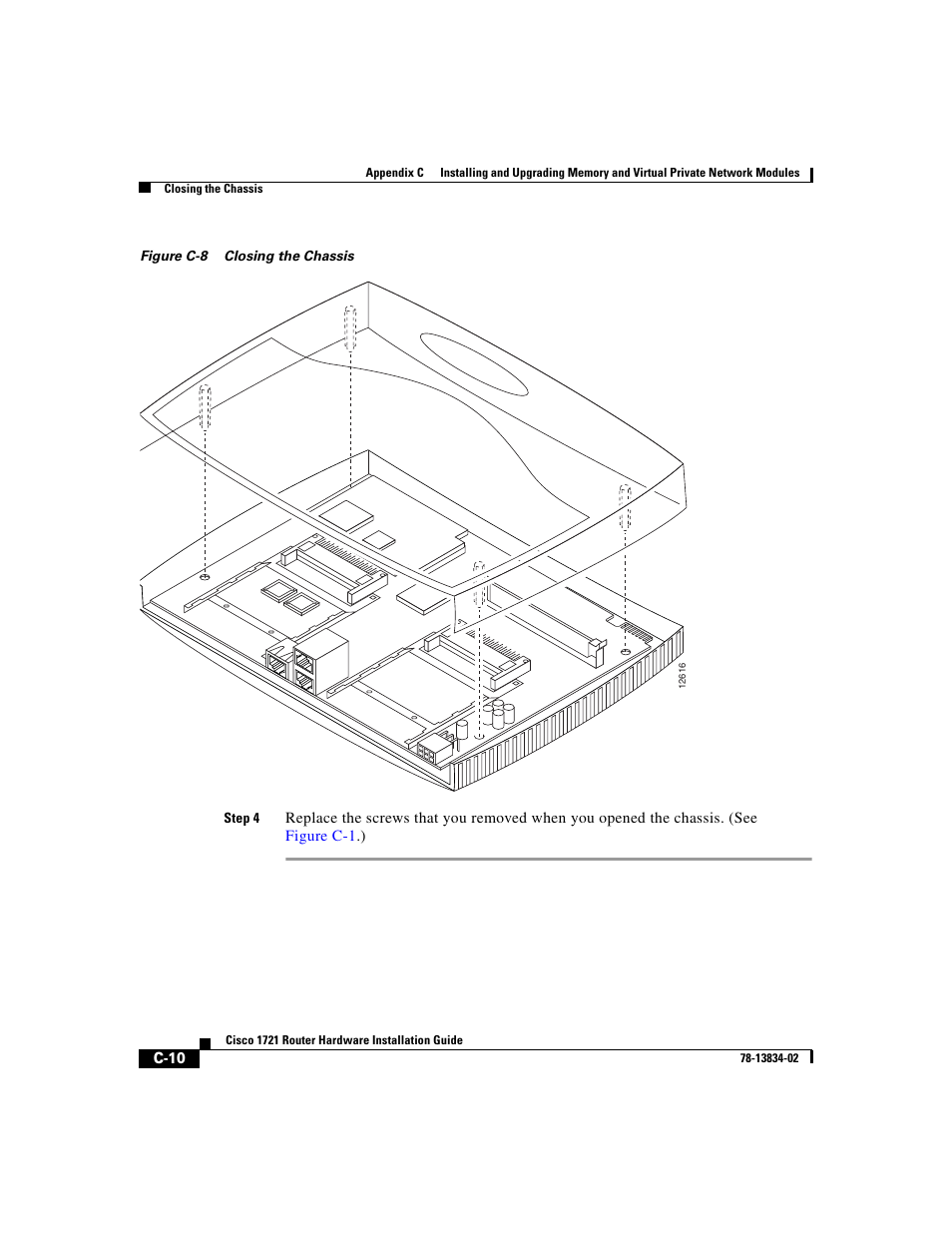 Figure c-8 | Cisco 1721 User Manual | Page 78 / 92
