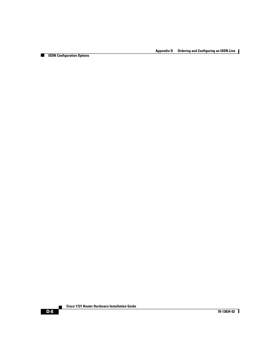 Cisco 1721 User Manual | Page 86 / 92
