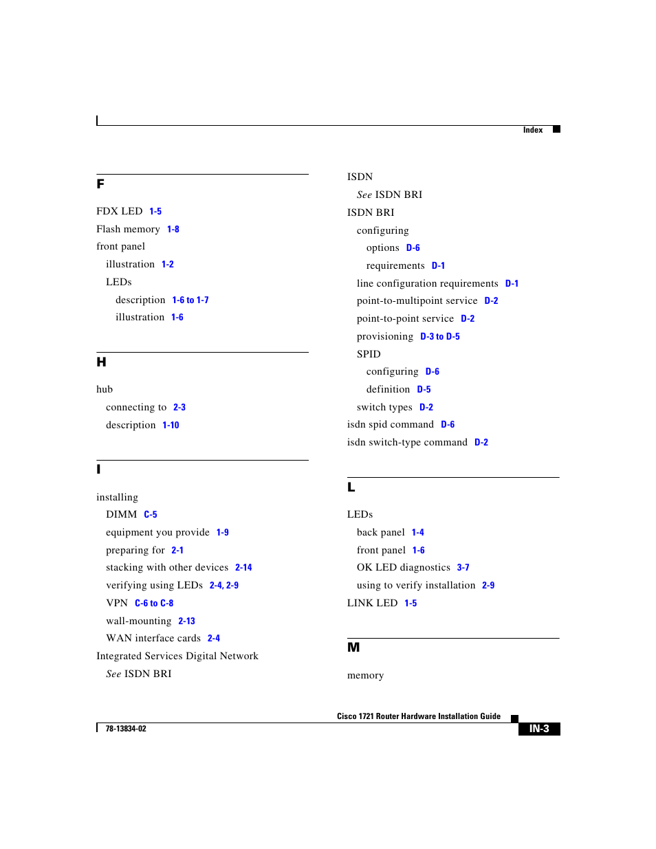 Cisco 1721 User Manual | Page 89 / 92