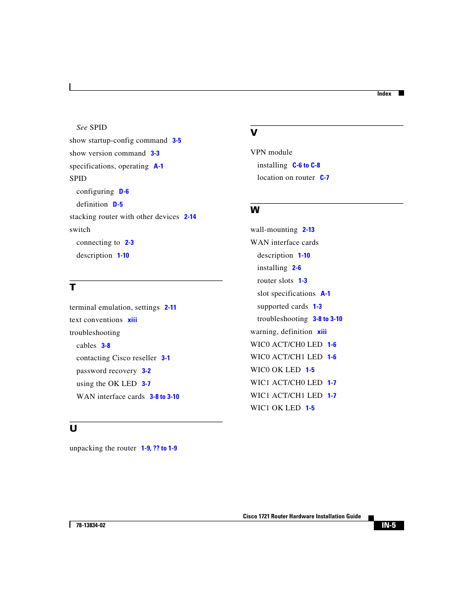 Cisco 1721 User Manual | Page 91 / 92