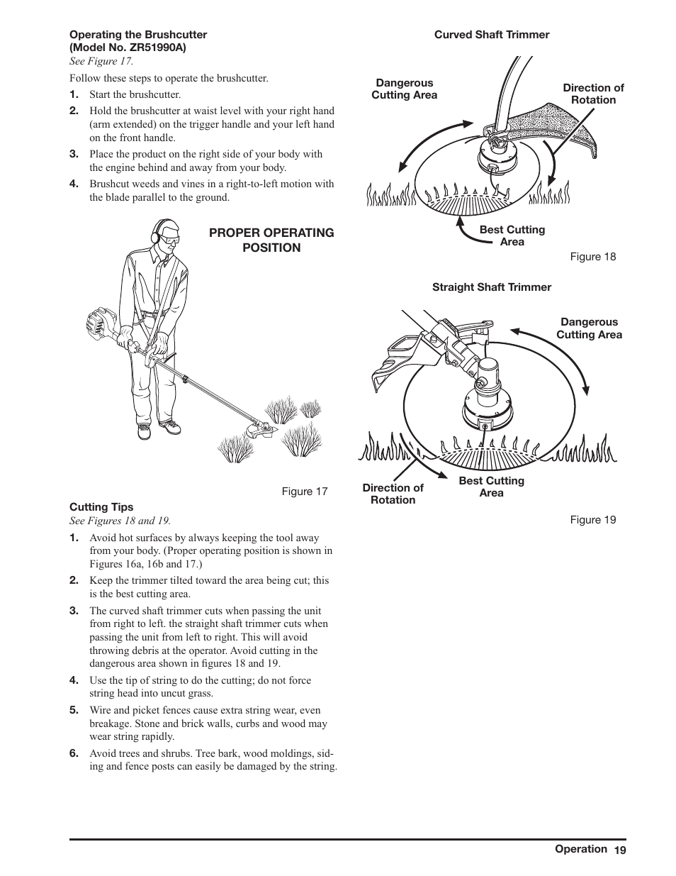 Ryobi ZR51950A User Manual | Page 19 / 28