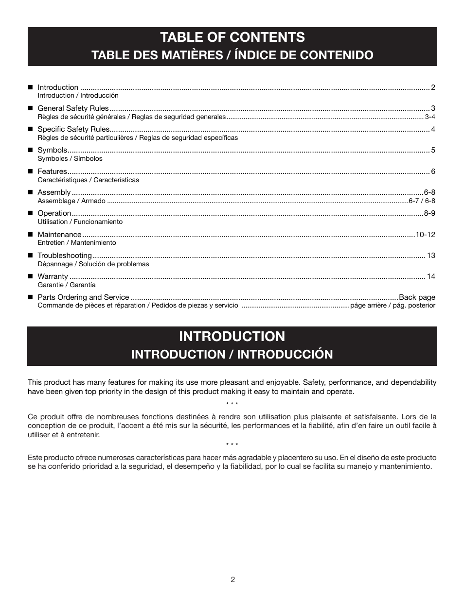 Ryobi RY13016 User Manual | Page 6 / 44