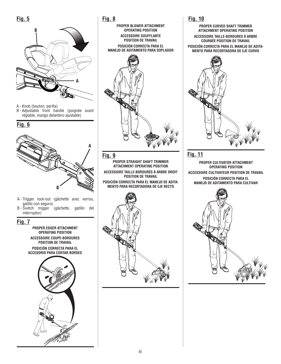 Fig. 8, Fig. 6, Fig. 5 | Ryobi RY40002 User Manual | Page 3 / 30