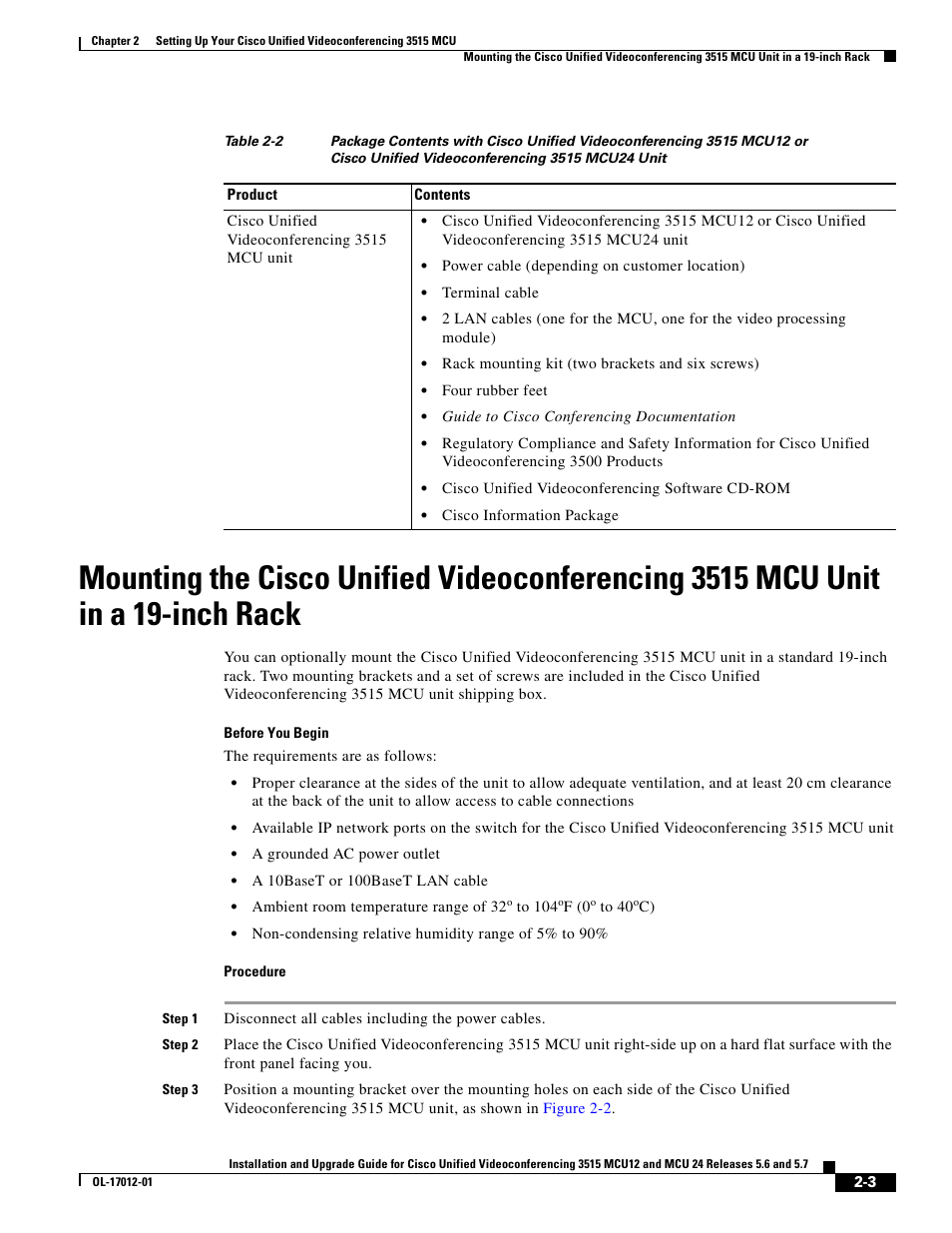 Cisco 3515 MCU24 User Manual | Page 15 / 44