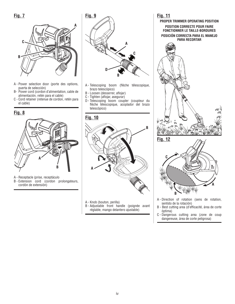 Ryobi P2200 User Manual | Page 4 / 44