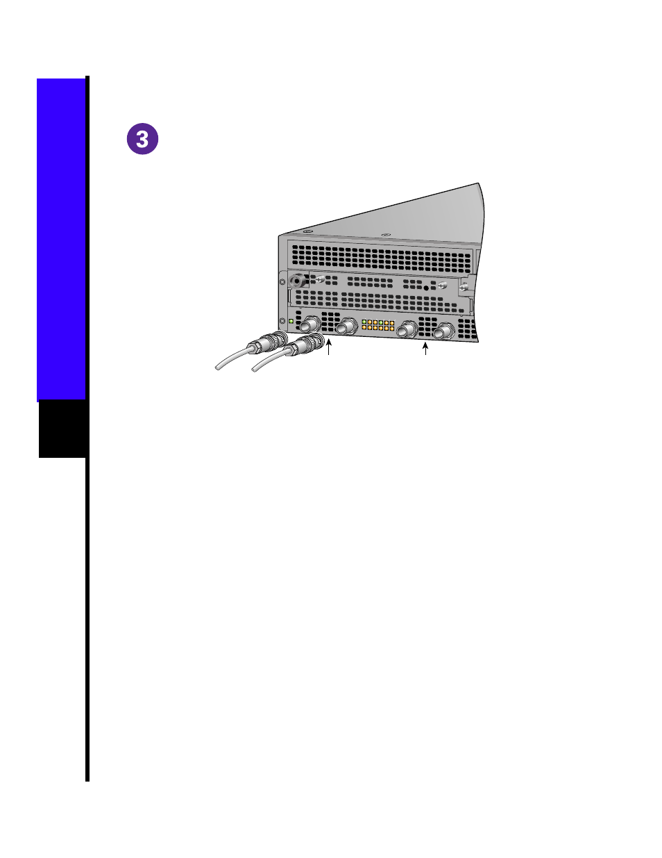 Connect the router to the network (continued), Connect the t3 ports | Cisco 7100 Series User Manual | Page 10 / 24