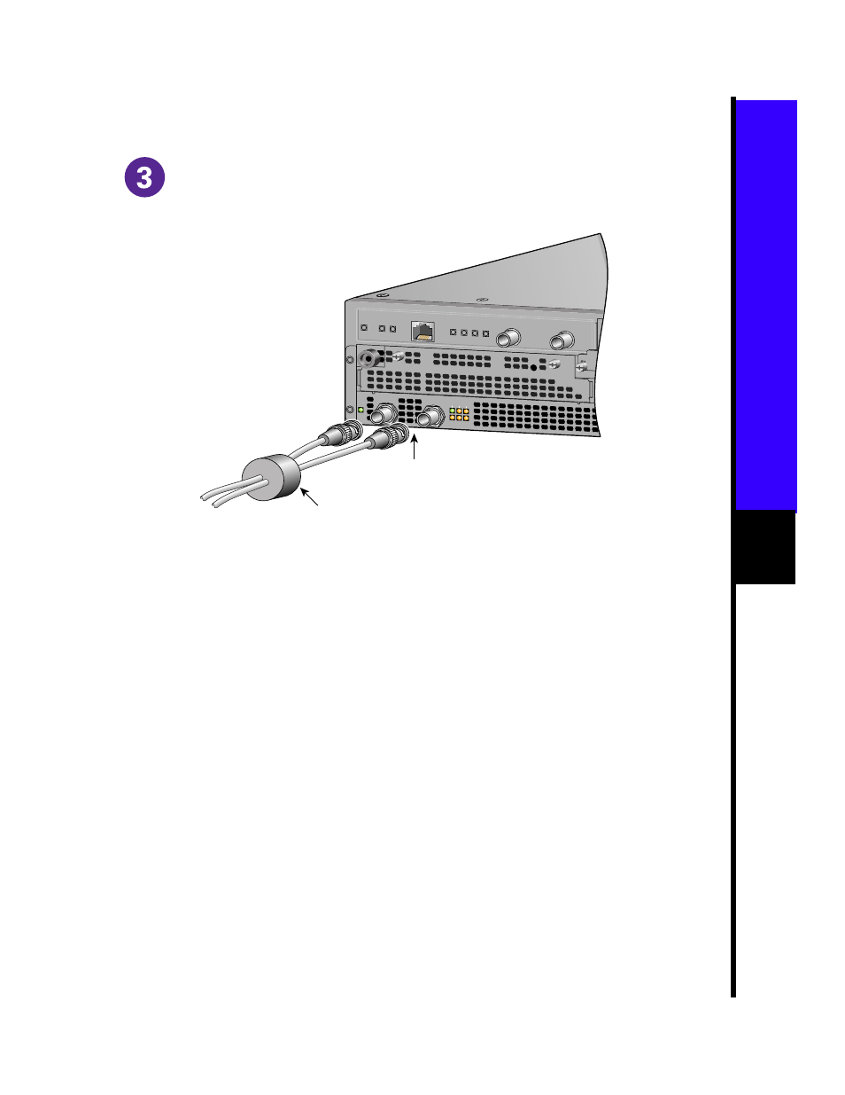 Connect the router to the network (continued), Connect the e3 ports | Cisco 7100 Series User Manual | Page 11 / 24