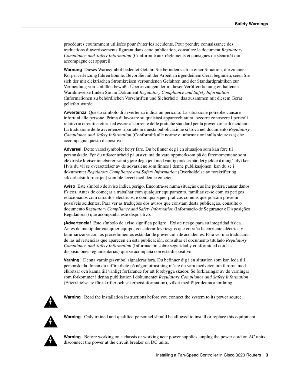 Cisco 3620 User Manual | Page 3 / 12