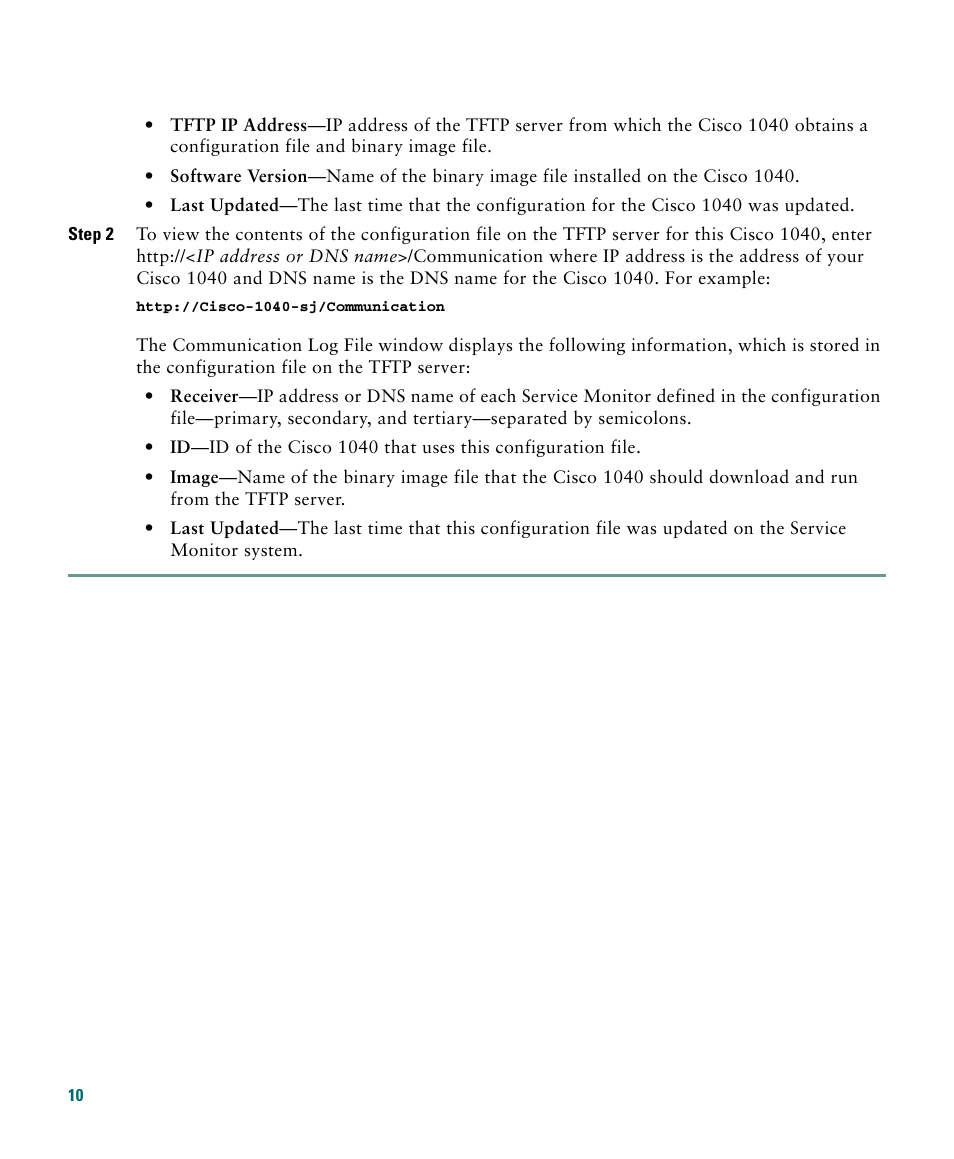 Cisco 1040 User Manual | Page 10 / 52