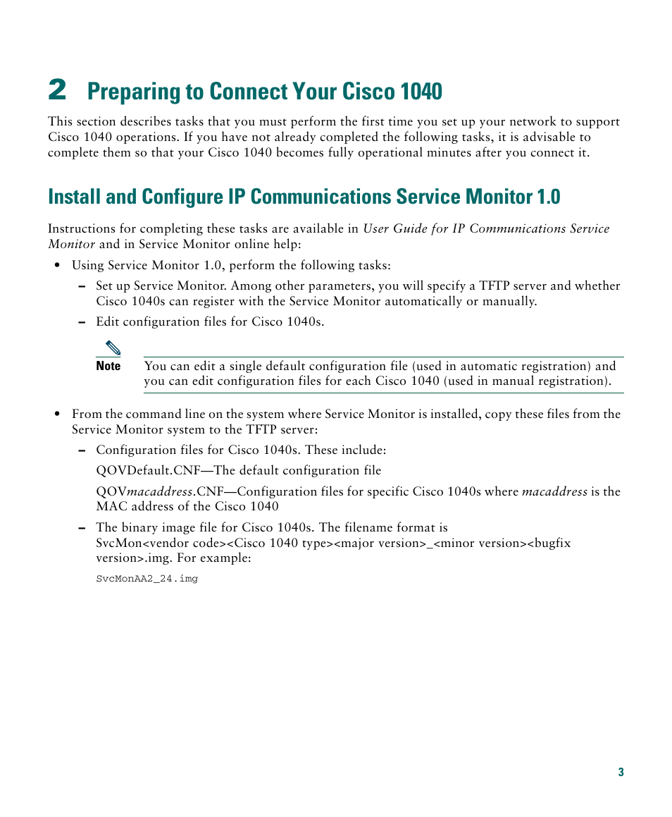 2 preparing to connect your cisco 1040, Preparing to connect your cisco 1040 | Cisco 1040 User Manual | Page 3 / 52