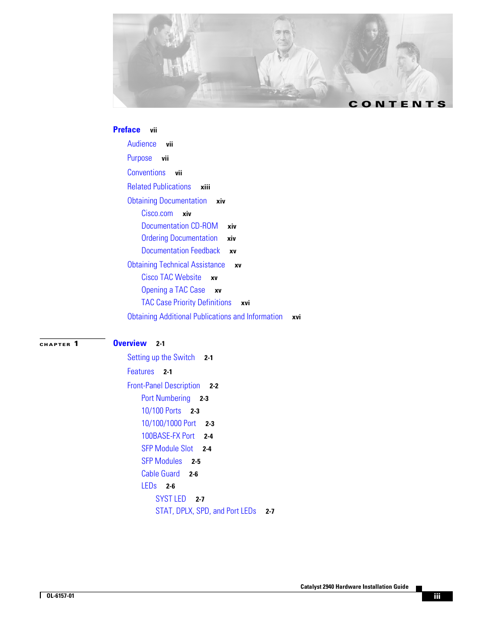 Cisco 2940 User Manual | Page 3 / 82