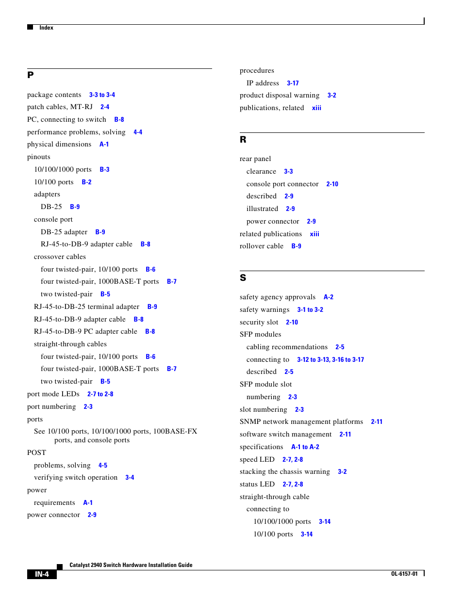 Cisco 2940 User Manual | Page 80 / 82