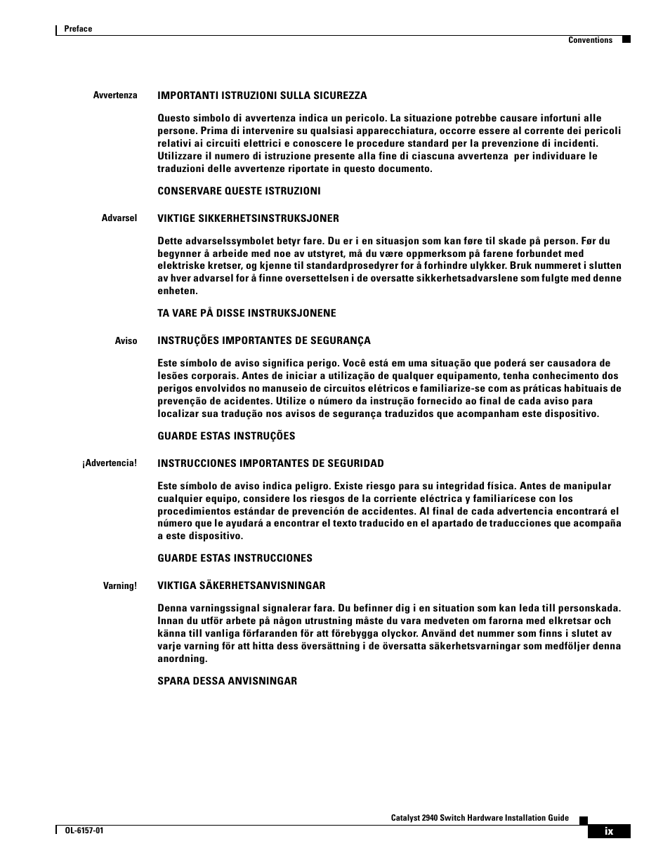 Cisco 2940 User Manual | Page 9 / 82