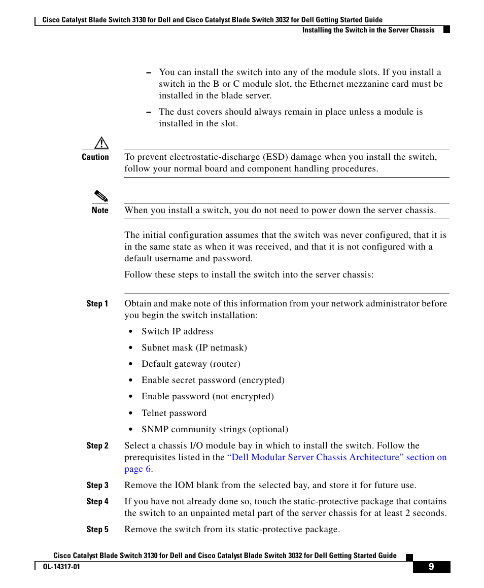 Cisco 3032 User Manual | Page 9 / 34