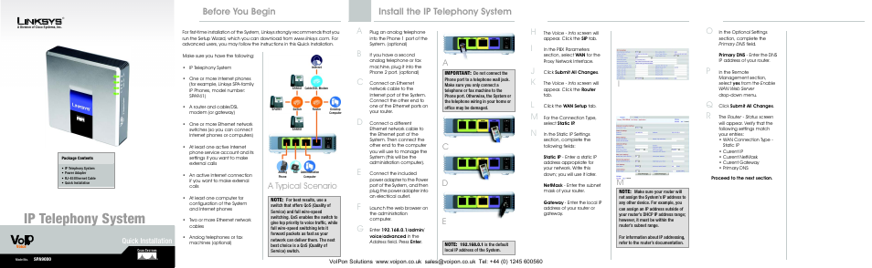 Cisco SPA941 User Manual | 2 pages