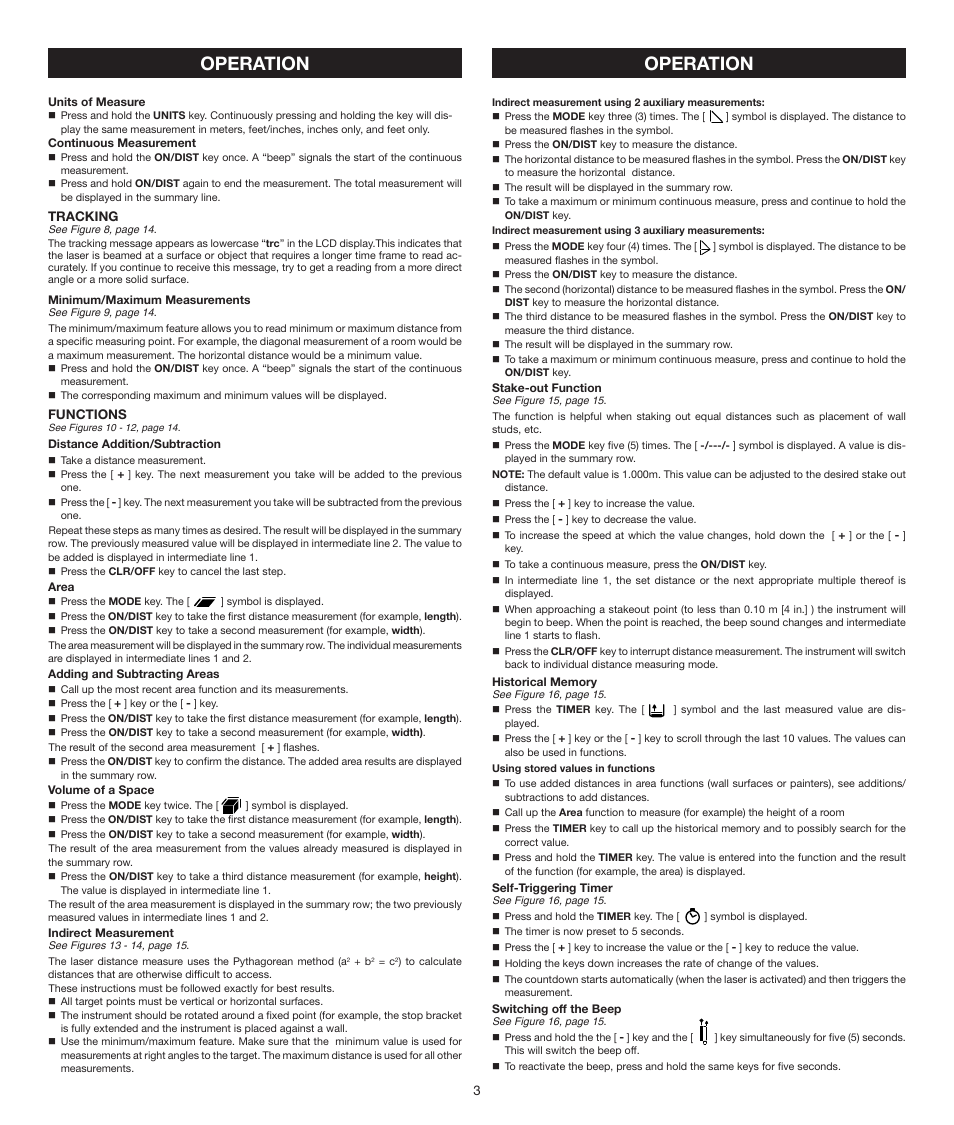 Operation | Ryobi RP4010 User Manual | Page 3 / 16