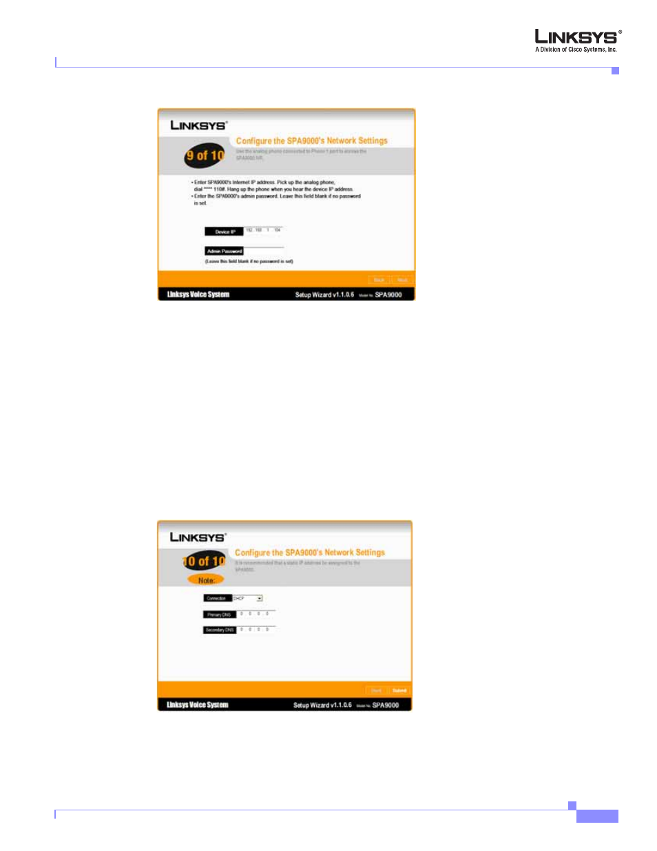 Cisco Linksys SPA9000 User Manual | Page 47 / 226