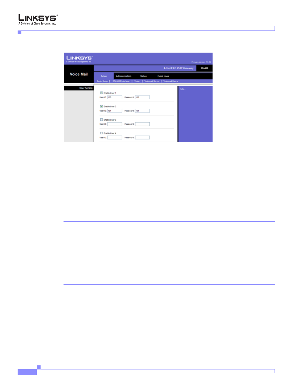 Configuring a spa ip phone for voice mail service | Cisco Linksys SPA9000 User Manual | Page 84 / 226