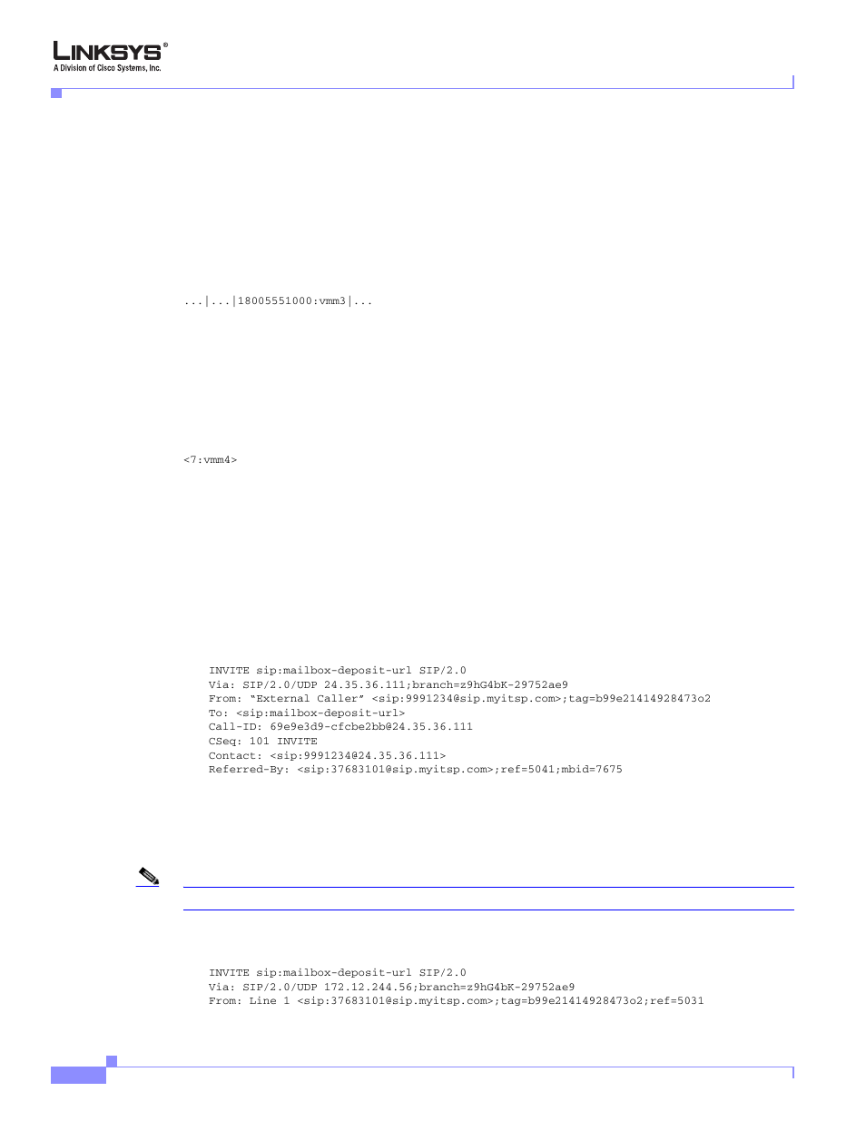Checking voicemail from an external number, Depositing voicemail | Cisco Linksys SPA9000 User Manual | Page 88 / 226