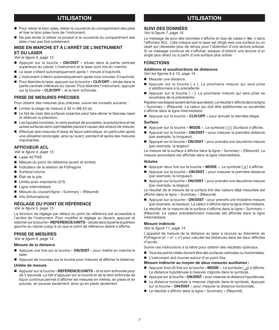 Utilisation | Ryobi RP4011 User Manual | Page 7 / 16