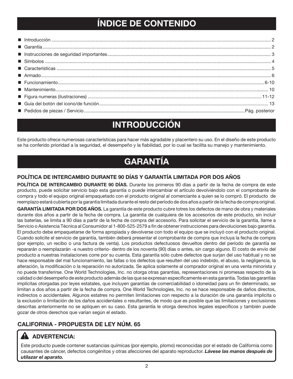 Ryobi RP4200 User Manual | Page 20 / 32