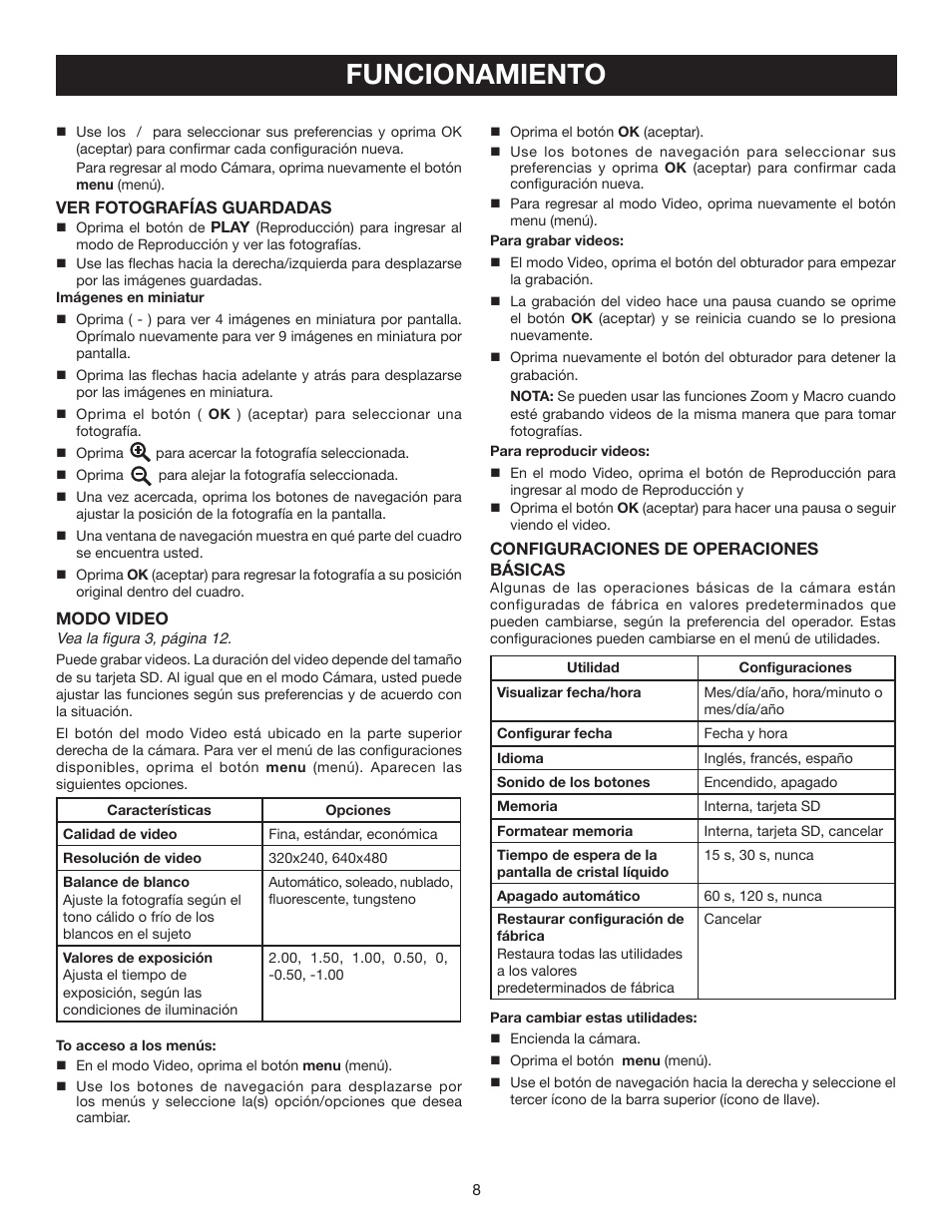 Funcionamiento | Ryobi RP4200 User Manual | Page 26 / 32