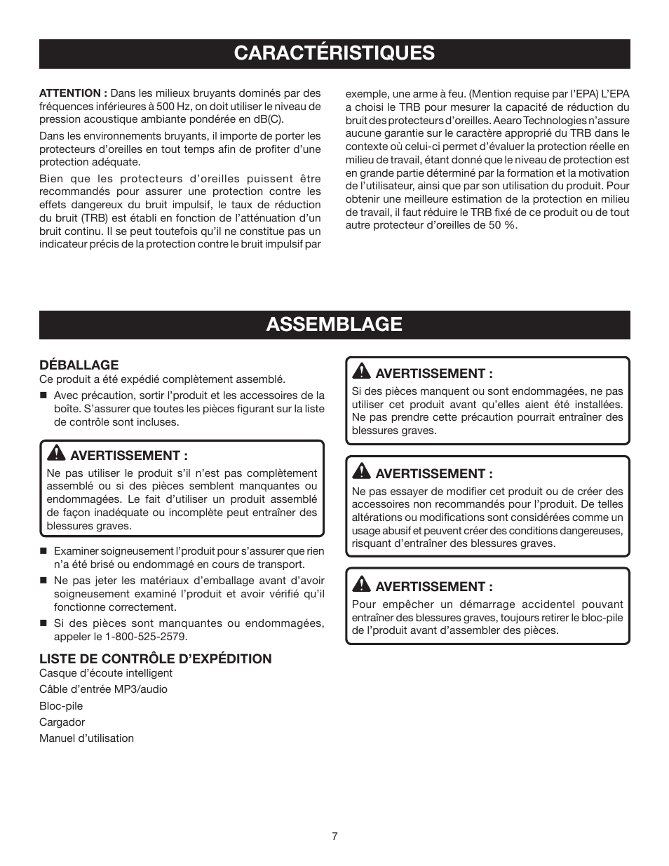 Assemblage, Caractéristiques | Ryobi RP4530 User Manual | Page 15 / 28