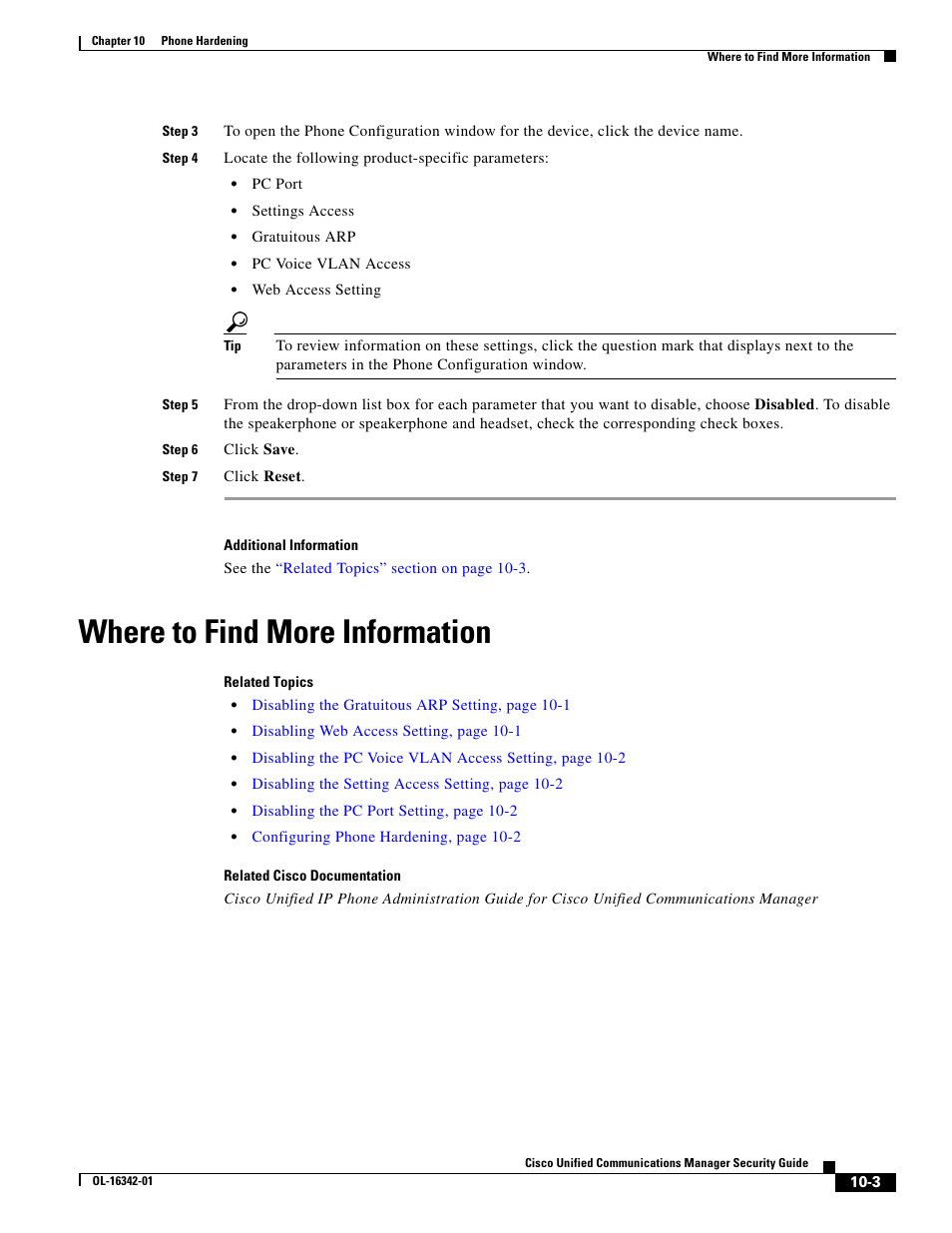Where to find more information | Cisco OL-16342-01 User Manual | Page 3 / 4