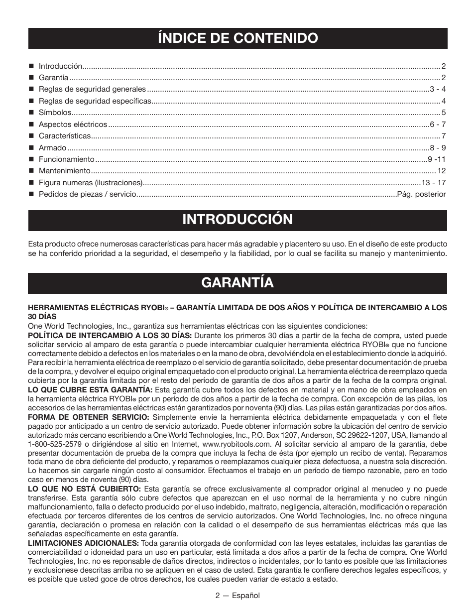 Ryobi WS721 User Manual | Page 24 / 40