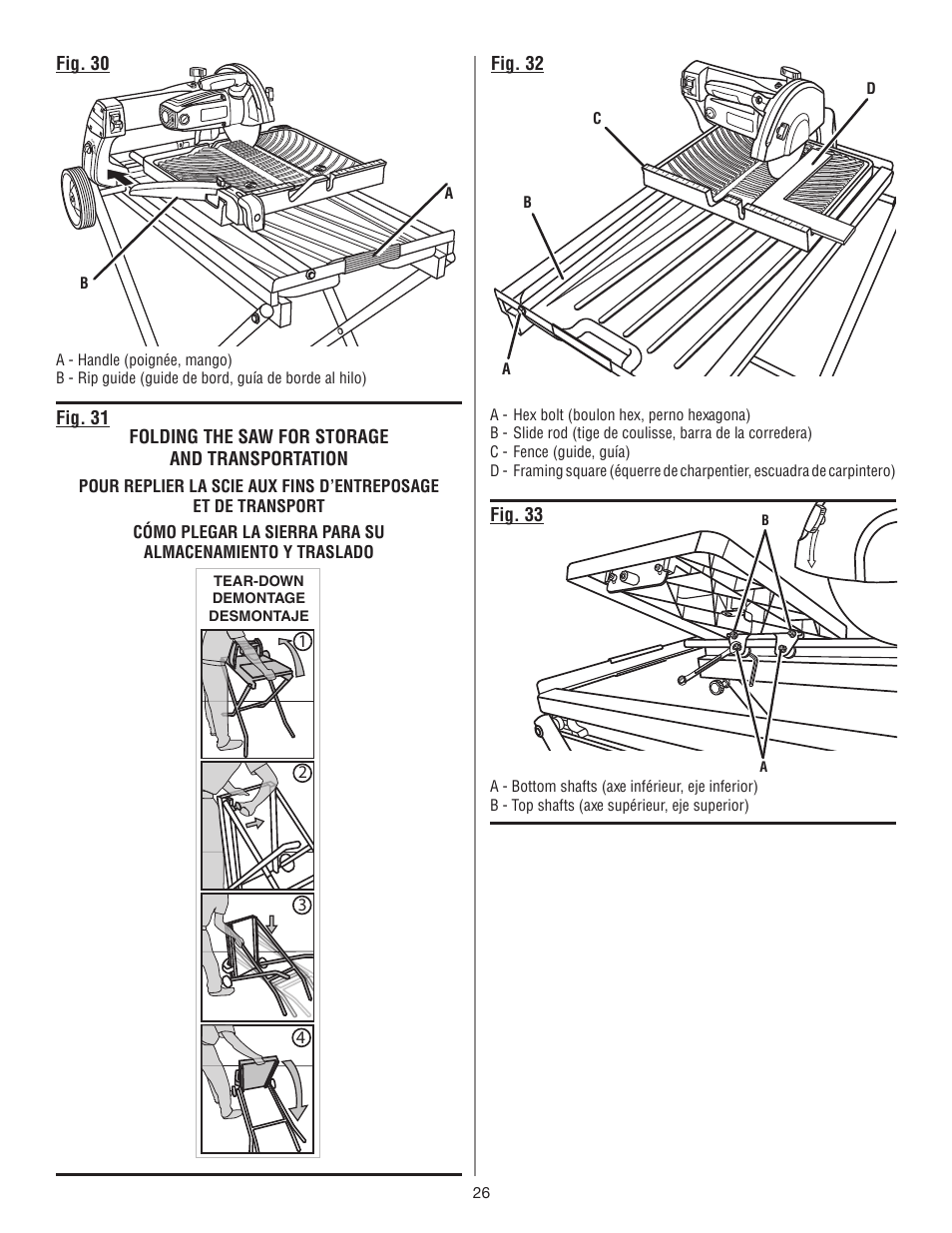 Ryobi WS750L User Manual | Page 58 / 60