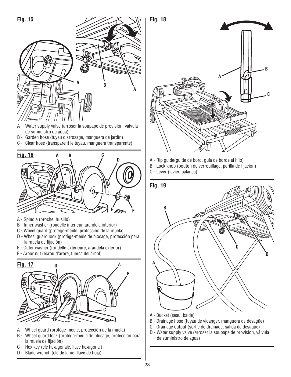 Ryobi WS750L User Manual | Page 55 / 60