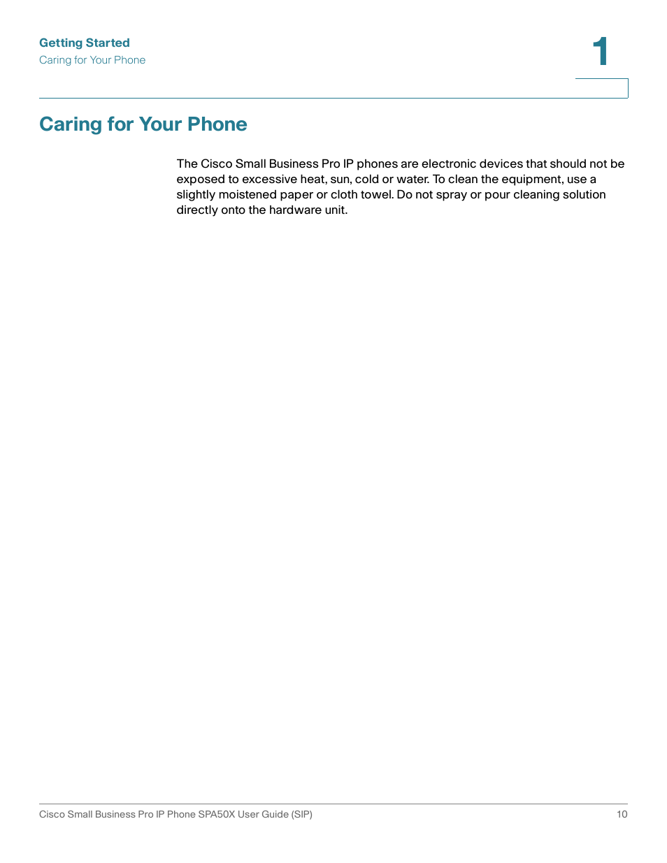 Caring for your phone | Cisco 509G User Manual | Page 17 / 94