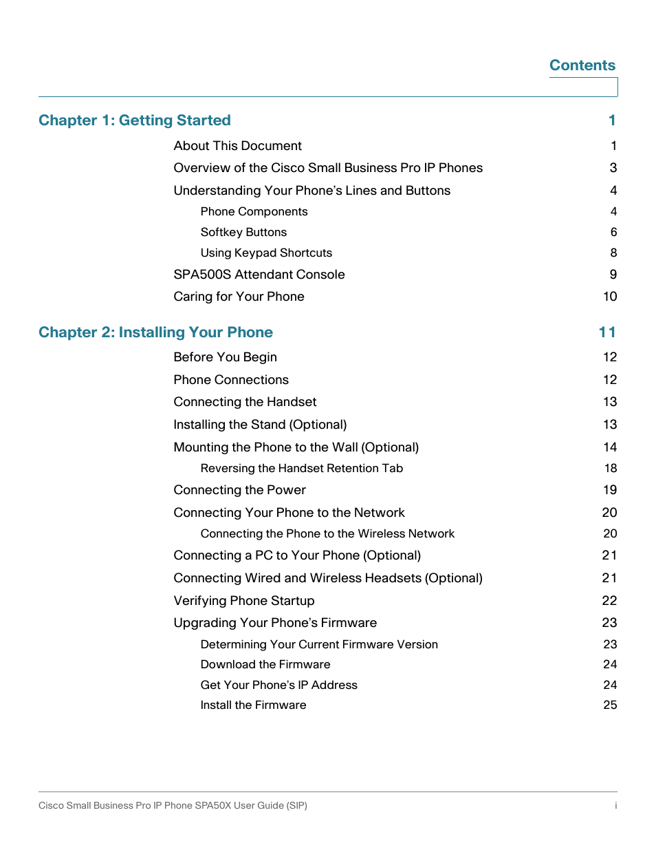 Cisco 509G User Manual | Page 3 / 94