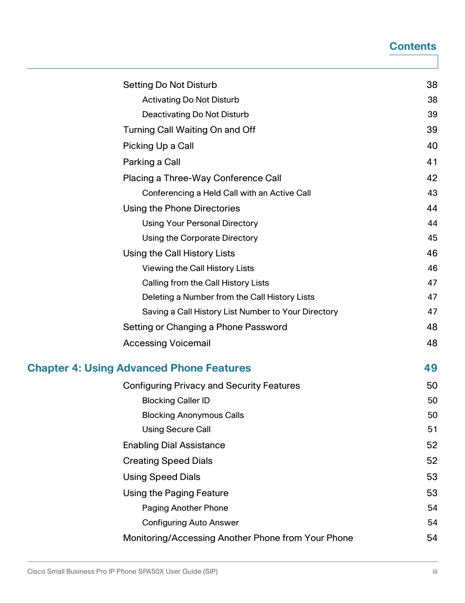 Cisco 509G User Manual | Page 5 / 94