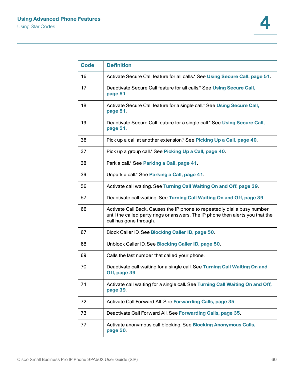 Cisco 509G User Manual | Page 67 / 94
