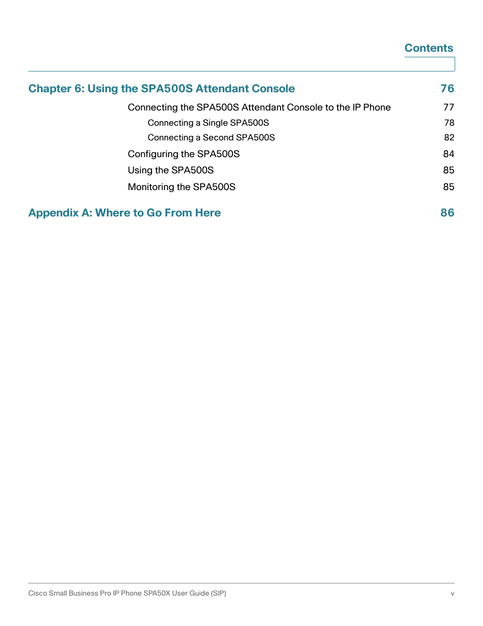 Cisco 509G User Manual | Page 7 / 94