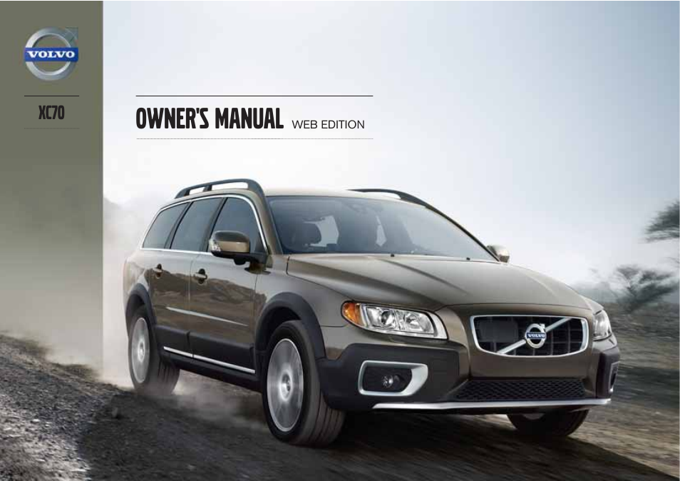 Volvo 2013 XC70 User Manual | 382 pages
