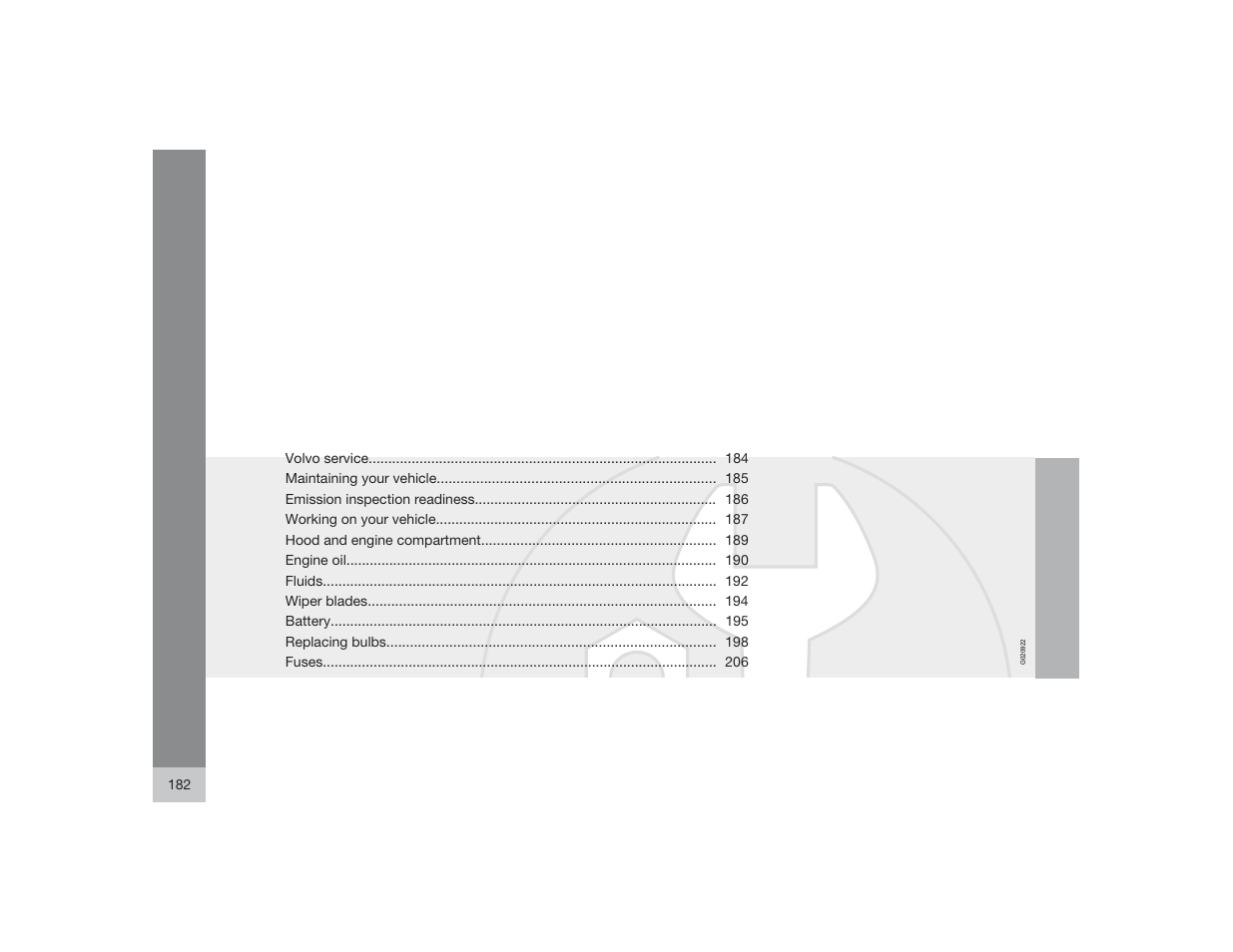 Volvo 2009 S60 User Manual | Page 182 / 254