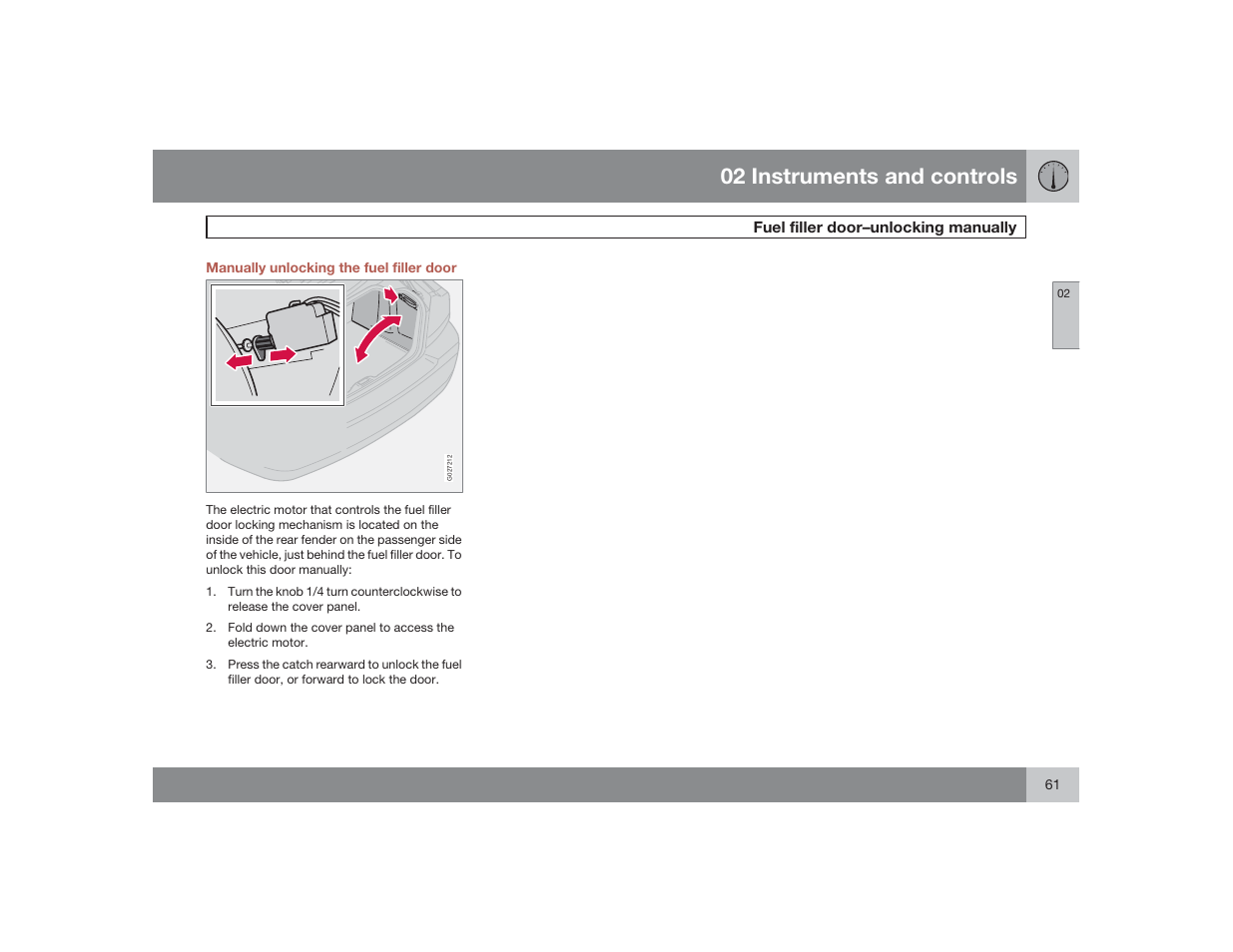 02 instruments and controls | Volvo 2009 S60 User Manual | Page 61 / 254