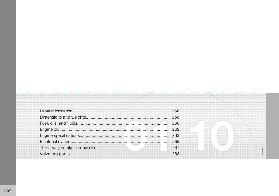 Volvo 2009 C70 User Manual | Page 254 / 278