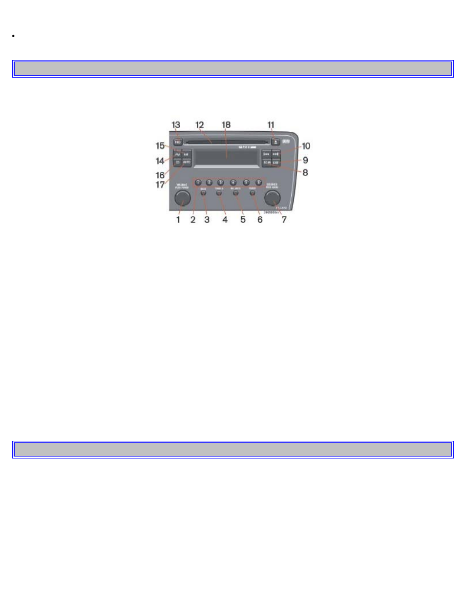 Audio system hu-650 - overview, Audio system hu-850 - overview | Volvo 2006 S60 User Manual | Page 115 / 132