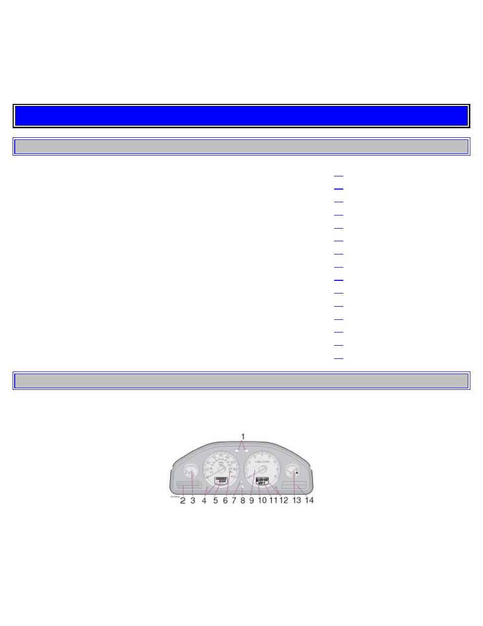 2006 volvo s60, Instruments and controls, Instrument panel | Volvo 2006 S60 User Manual | Page 17 / 132