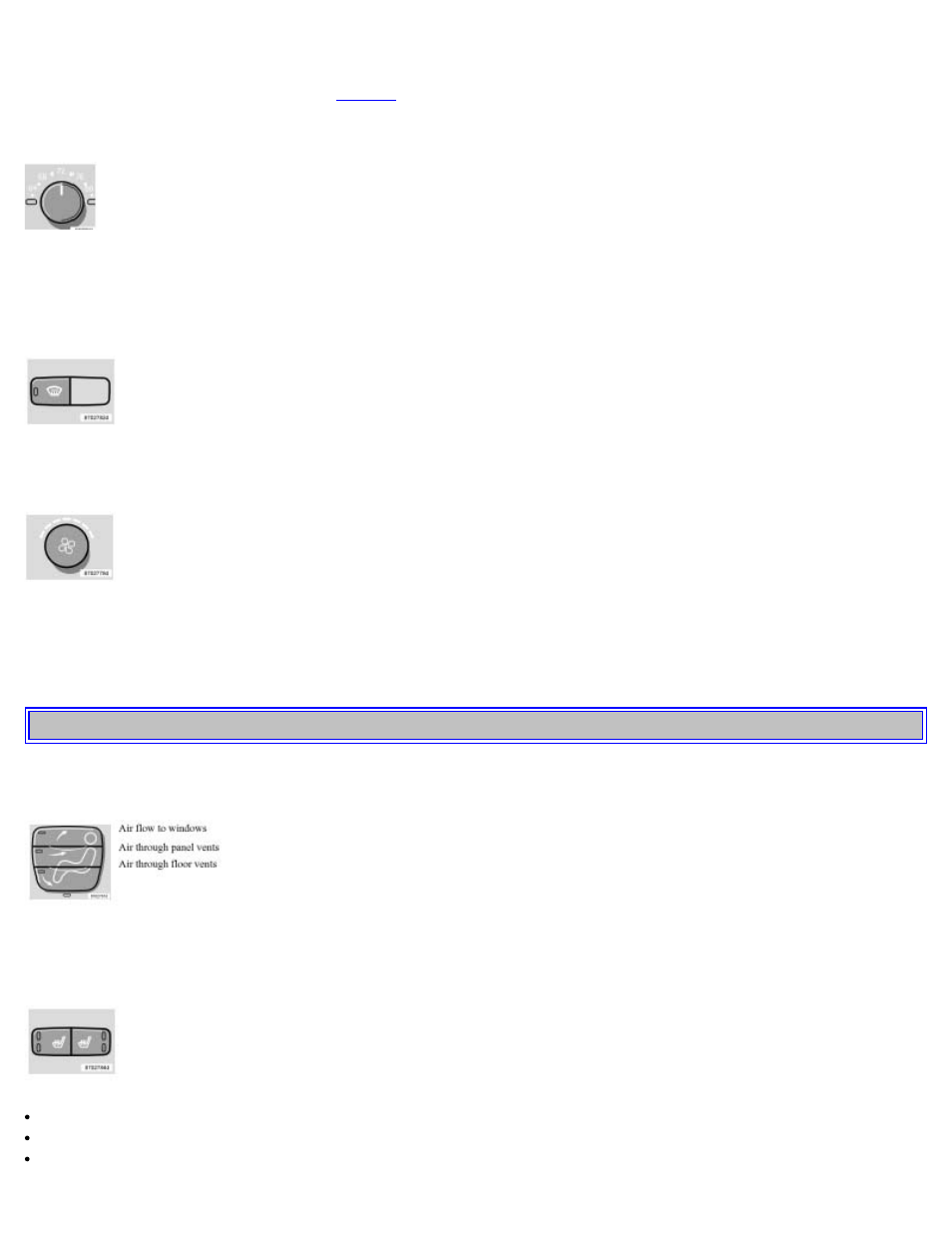 Electronic climate control, ecc (contd) | Volvo 2006 S60 User Manual | Page 42 / 132