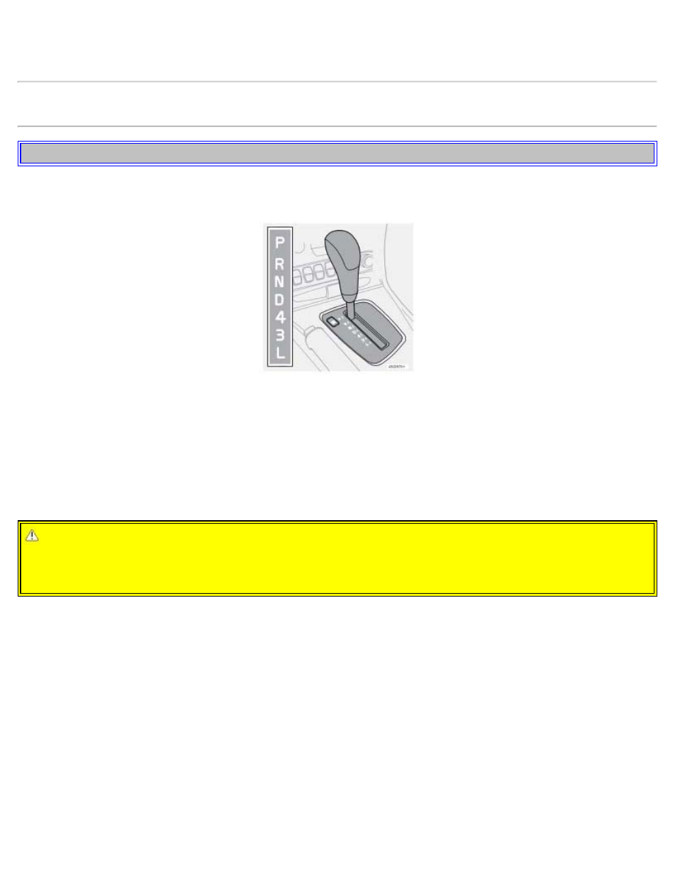 Automatic transmission (option) | Volvo 2006 S60 User Manual | Page 68 / 132