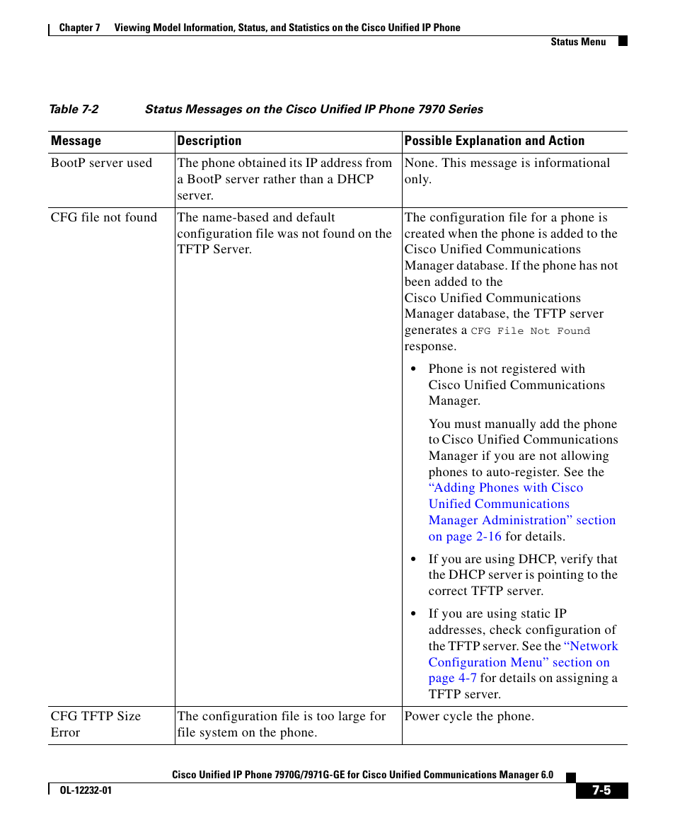 Cisco 7971G-GE User Manual | Page 5 / 22