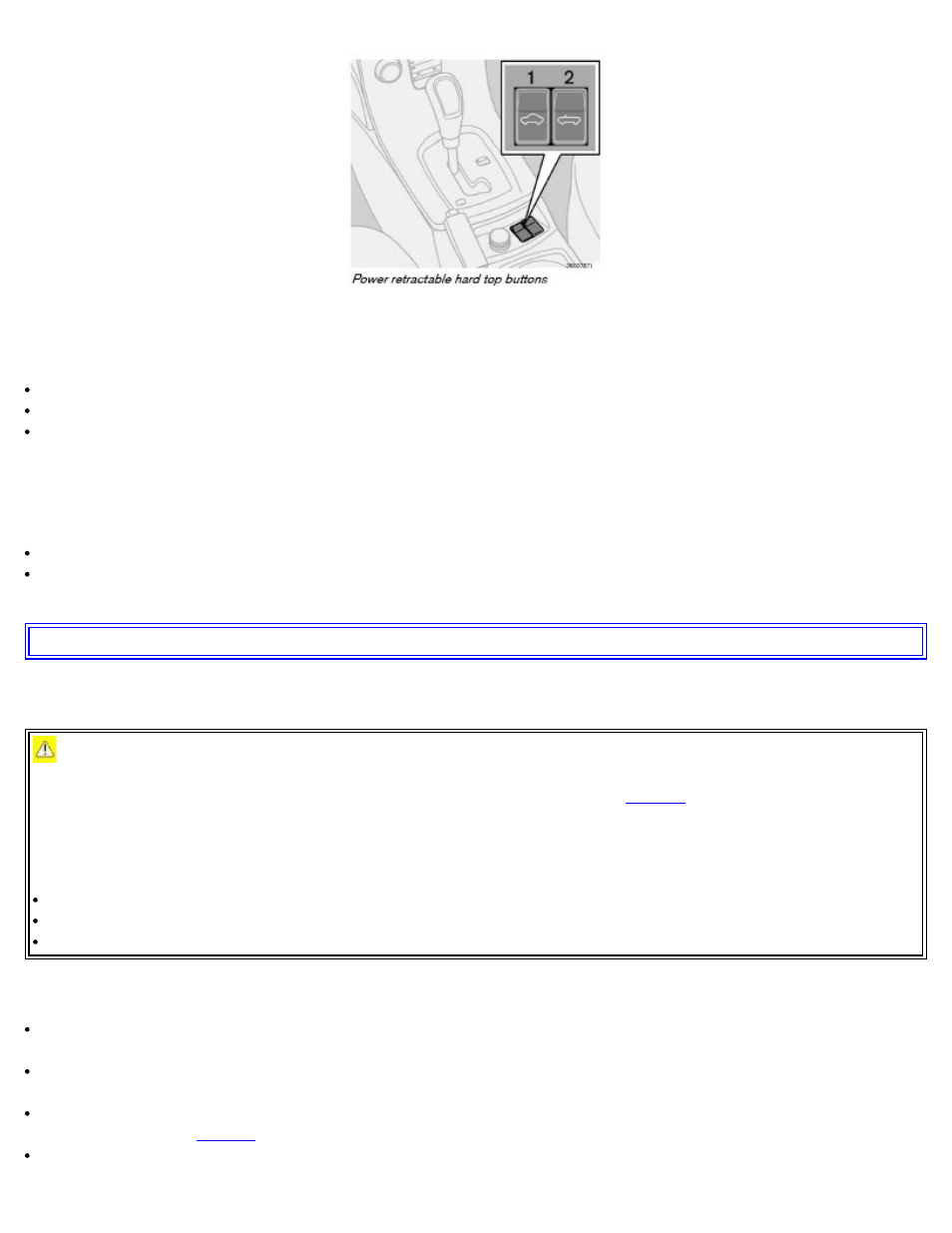 Power retractable hard top | Volvo 2006 C70 User Manual | Page 68 / 182