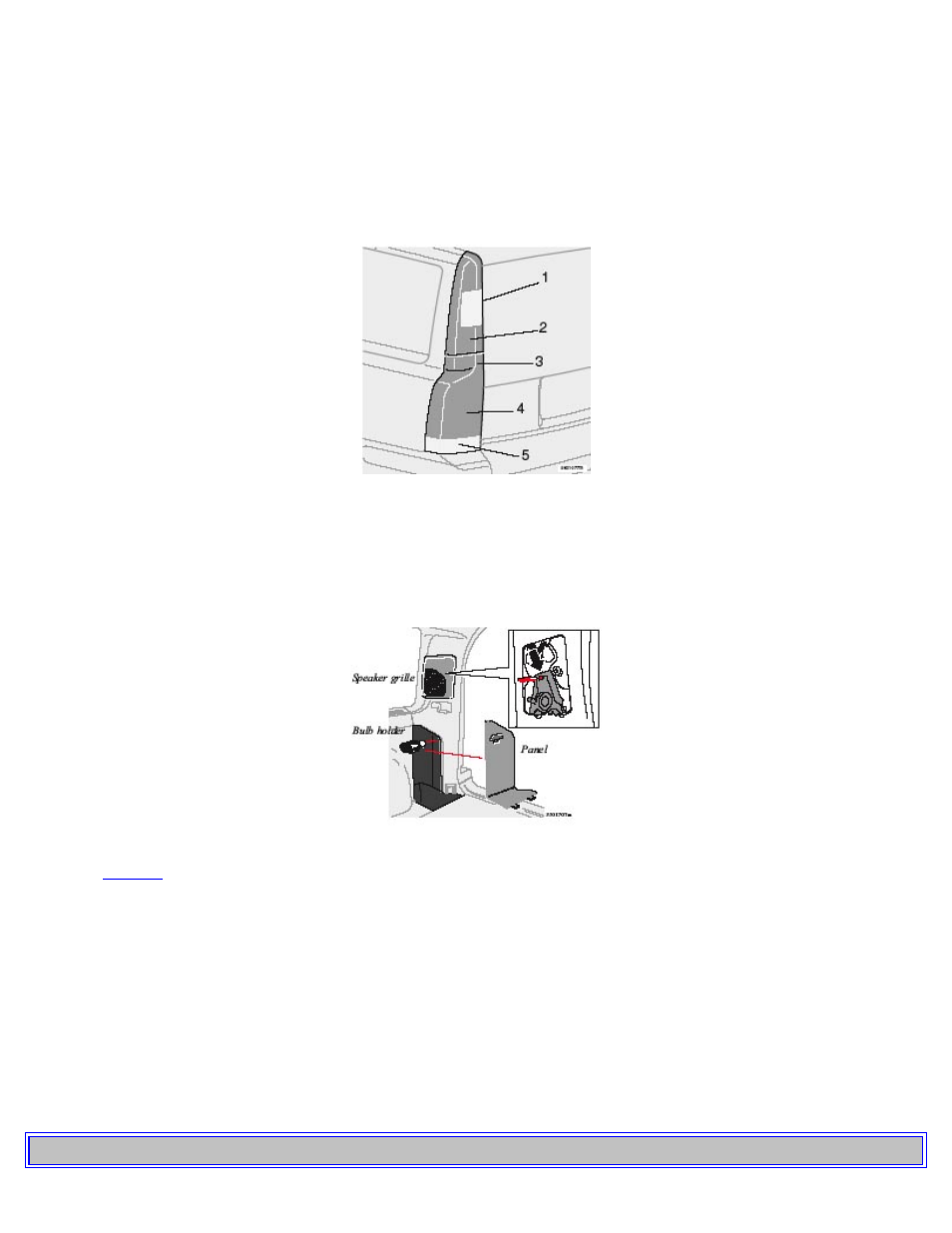 Pg. 140 replacing bulbs | Volvo 2005 V70 User Manual | Page 100 / 139