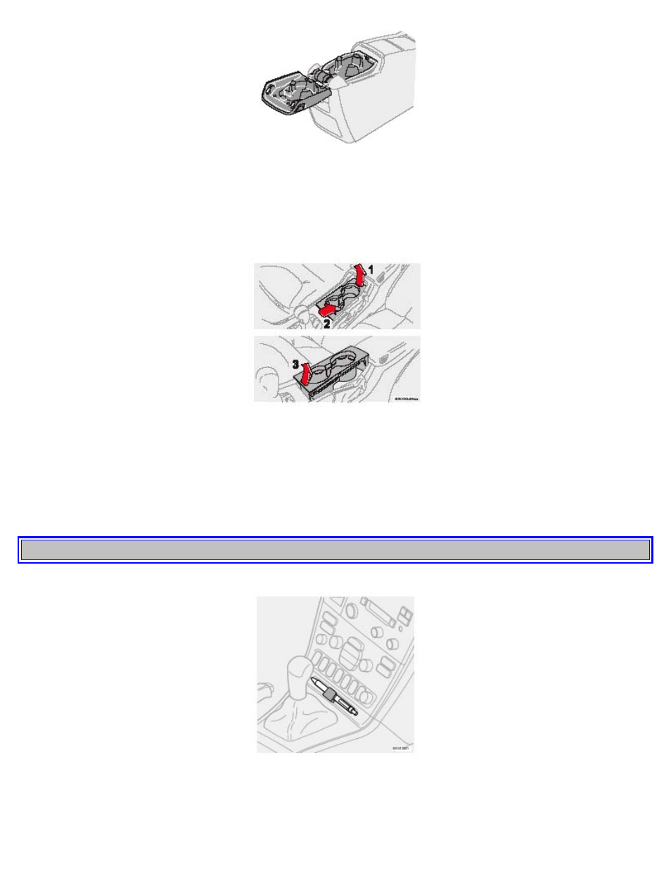 Front storage compartments, coat hanger 65 | Volvo 2005 V70 User Manual | Page 43 / 139